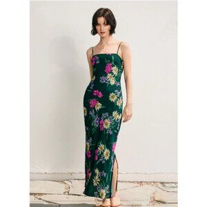 PRIMP BOUTIQUE Eden Floral Midi Dress (L)